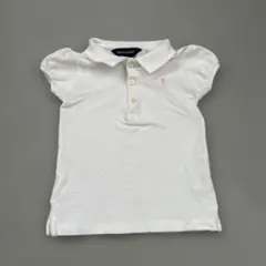 ♡美品♡Ralph Lauren♡ラルフ・ローレン ホワイト ポロシャツ 90