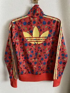 【新品未使用】adidas フラワージャージMサイズ永野芽郁トラックジャケット 新品未使用】adidas フラワージャージMサイズ永野芽郁トラック