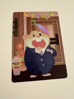 ズートピア　上海限定　カード　レミング