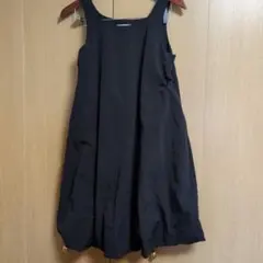 ayuyu様　emmi ブラック ノースリーブ バルーンミニワンピース