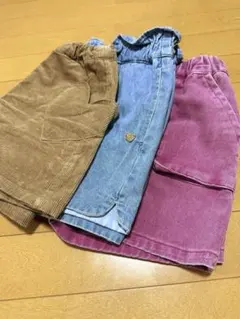 まとめ売り　女の子　スコート　ショーパン　スカート　110 120