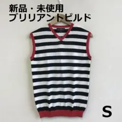 値下　B0828A02　新品・未使用　ブリリアントビルド　ゴルフVネックベスト
