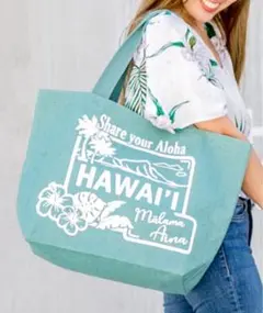 【新品】Kahiko アイナジュートトート ハワイアン トートバッグ 大容量