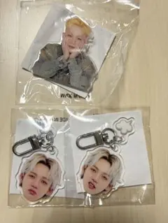 treasure ヒョンソク 顔アクキー クリップ カプセルトイ