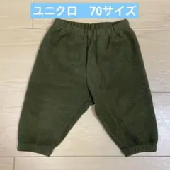 UNIQLO ベビー パンツ 70cm オリーブグリーン