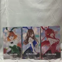 五等分の花嫁 Trio-Try-iT フィギュア 3種セット