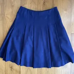 ballsey ミニスカート　青　あたたか素材のサムネイル