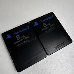 プレイステーション2　メモリーカード　SONY純正品