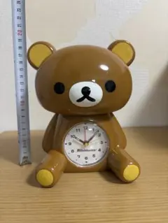 San-X リラックマ フィギュアクロックⅡ 目覚まし時計 貯金箱 新品未