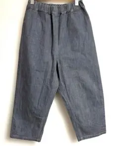 ●美品●NARU●ナル●エッグパンツ●グレー●