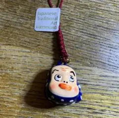 ひょっとこ 鈴根付Japanese Traditional ストラップ 皆生温泉