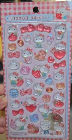 ユ*ウ様 ハローキティ ボンボンドロップシール　正規品