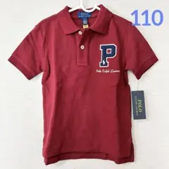 新作◇ラルフローレン 半袖ポロシャツ レッド 4/110
