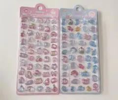 inamazy 3D embossed sticker 2枚セット