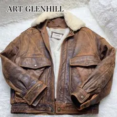 90s ART GLENHILL FOR MEN レザージャケット - メルカリ
