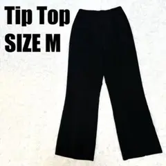 Tip Top オフィスカジュアル デイリー 黒フレアパンツ Mサイズ【76】のサムネイル