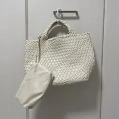 RODESKO 編み込みレザートートバッグ