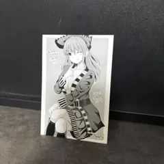 防御力0の嫁 6巻　まんが王特典イラストカード