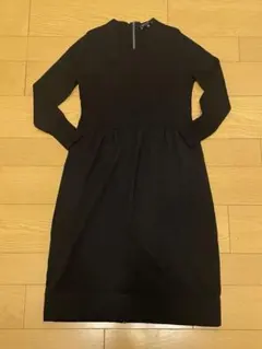 こちらは即日発送　theory　セオリー　ニットミニワンピース　S 黒 こちらは即日発送 theory セオリー ニットミニワンピース S 黒