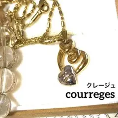 ヴィンテージ　courreges クレージュゴールドネックレスのサムネイル