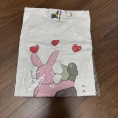 新品未開封！ユニクロ カウズ Tシャツ 白　XL