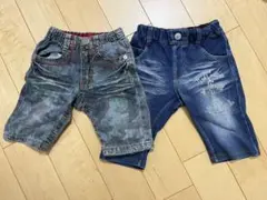 ラッドカスタム 半ズボン 100 ハーフパンツ 男の子 ジーンズ ボトムス