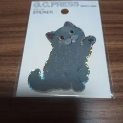 G.C.PRESSブリティッシュショートヘ 耐水 耐光ステッカー新品未開封