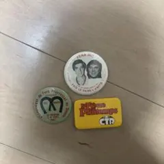 缶バッチ３点