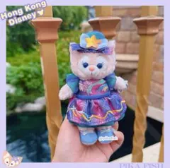 【最新☆正規品】リーナベル　20周年　ぬいぐるみキーチェーン　香港ディズニー