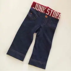 80♡JUNK STORE デニム風 ニットパンツ♡