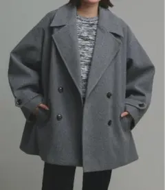 ad thie ウールタッチオーバーPコート ジャコット 新品未使用