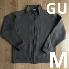 GU ダブルフェイスブルゾン　グレー