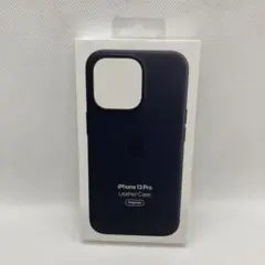 iPhone 13 Pro レザーケース ミッドナイト