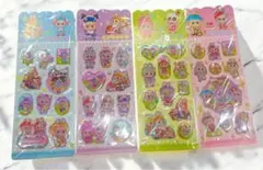 ラブブ 新ウォーターシール 4枚セット