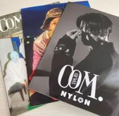 コムドット　NYLON 雑誌　3冊セット　COM. やまと　ゆうた　全員