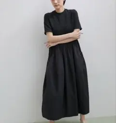 ADAM ET ROPE' アダムエロペ バブルジャージワンピース　本日限定価格