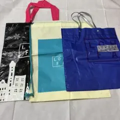 LOWRYS FARM ショッピングバッグ 3種のサムネイル