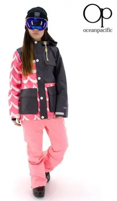 Ｍ/Ｌ【新品】546506☆オーシャンパシフィック：スノボウェアジャケット　ＰＫ