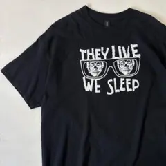 THEY LIVE ゼイリブ ムービーTシャツ XLサイズ エイリアン ブラック