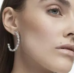 渡辺翔太 2025年ライブ着用Swarovski Dextera フープピアス - メルカリ
