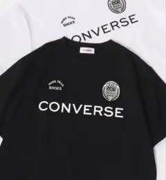 CONVERSE ブラック Tシャツ M/L/LL