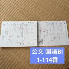 公文式　くもん　国語BⅠ 1-120番　プリントのサムネイル