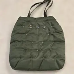 スタッズ付き　大容量カバン　ユニセックス