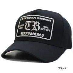 ベースボールキャップブラック