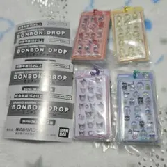 サンリオ ボンボンドロップミニチュアチャーム セミコンプ 4個セット