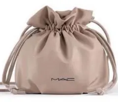 新品⭐︎MAC ノベルティ 巾着型 ショルダーバッグ ベージュのサムネイル