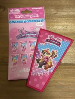 ディズニー　パルパルーザ　ワッペンアクセサリー　チップとデール