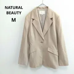 NATURAL BEAUTY テーラードジャケット ベージュ M オフィスのサムネイル