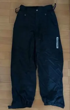 TEAM DAIWA ブラック フィッシングパンツ 中綿入り