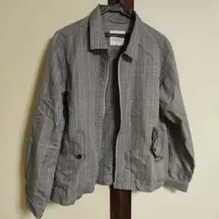 ikka チェック柄 カジュアルジャケット Mサイズ